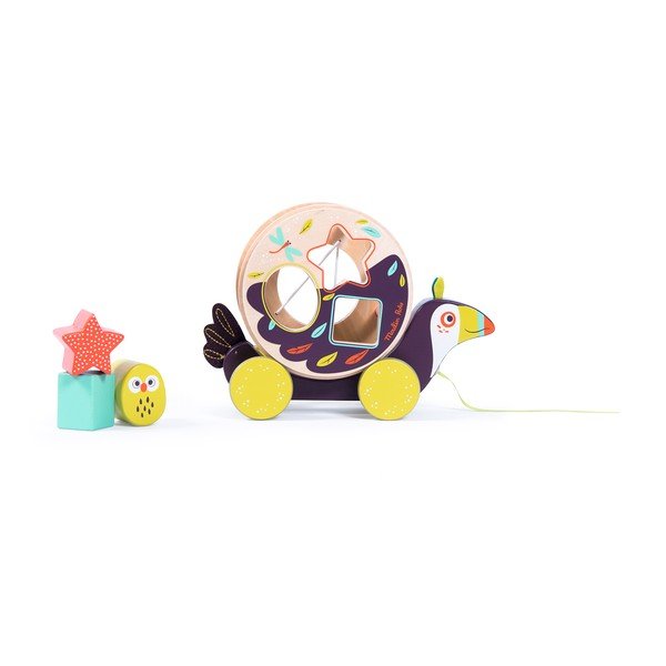 Ťahacia hračka Toucan – Moulin Roty-image-2