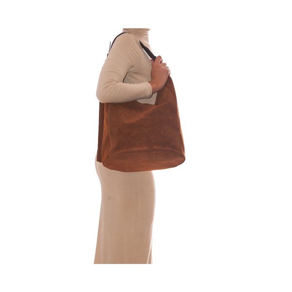 Kožená kabelka Mangotti 8004 Cognac-image-3