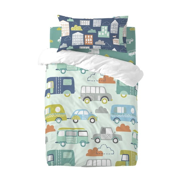 Detská bavlnená plachta Moshi Moshi Holidays, 70 x 140 cm-image-2