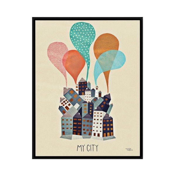 Plagát Michelle Carlslund My City, 50 x 70 cm-image-2