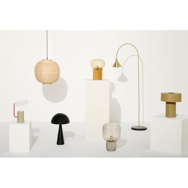 Kaki stolová lampa (výška 37 cm) Aki – Hübsch-image-1