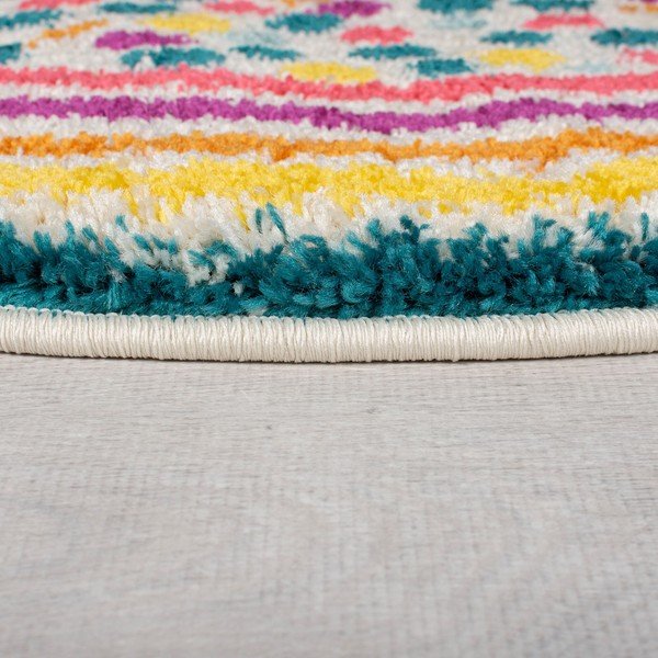 Okrúhly koberec 100x100 cm Rainbow Spot – Flair Rugs-image-4