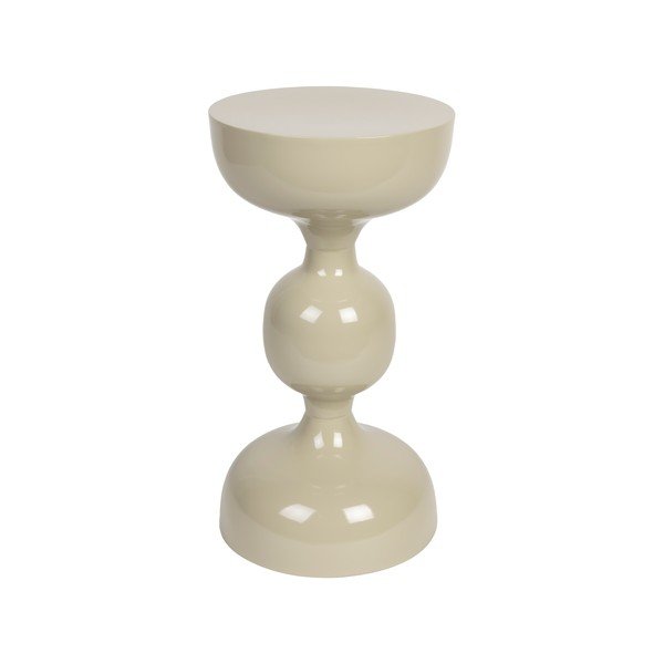 Kovový okrúhly odkladací stolík ø 31 cm Lars – White Label