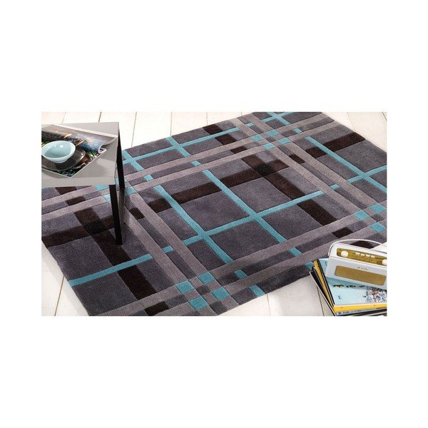 Koberec Weave, 80 x 150 cm, sivý-image-1