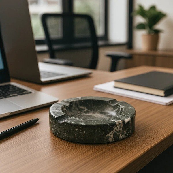 Mramorový popolník Zoro – Premier Housewares-image-1