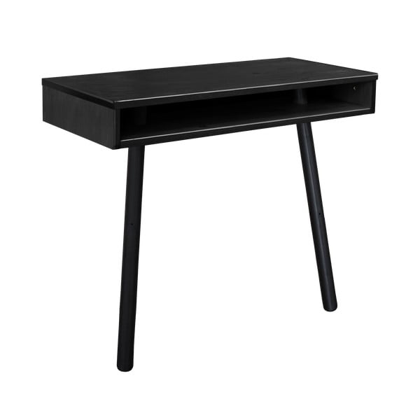 Čierny stolík z borovicového dreva Karup Design Capo Black