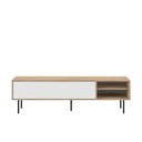 TV stolík v dekore duba v bielo-prírodnej farbe 165x40 cm Ampère – TemaHome