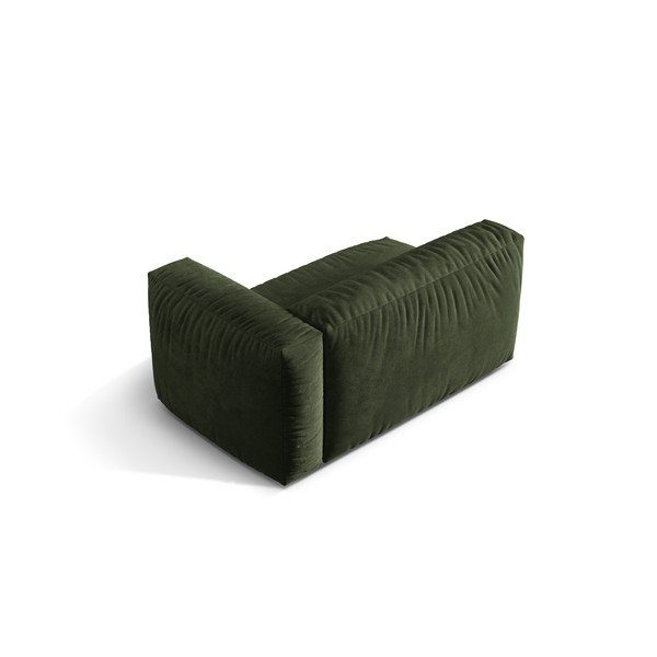 Zelený zamatový modul pohovky (pravý roh) Martina – Micadoni -image-2