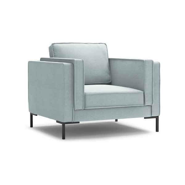 Svetlomodré kreslo Milo Casa Attilio-image-2