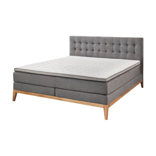 Sivá boxspring posteľ 180x200 cm Westwood – Rojaplast