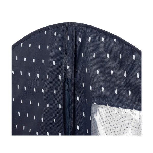 Tmavomodrý závesný obal na oblečenie Compactor Kasuri Range, dĺžka 137 cm-image-4