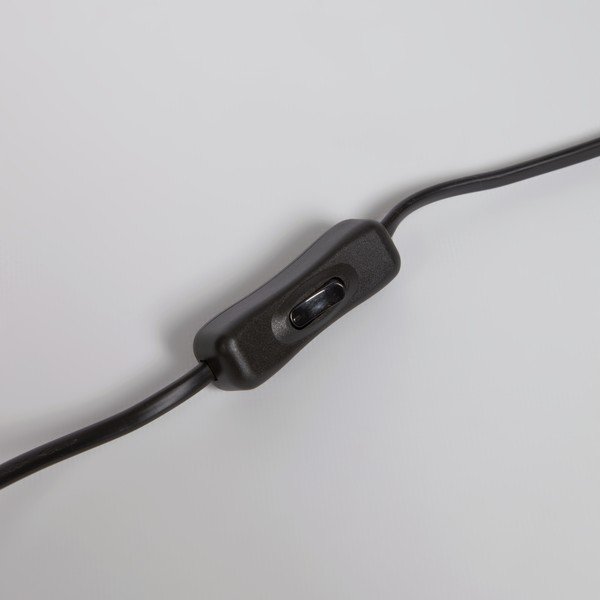 Stolová lampa so skleneným tienidlom v bielo-zlatej farbe (výška 22 cm) Seina - Kave Home-image-4