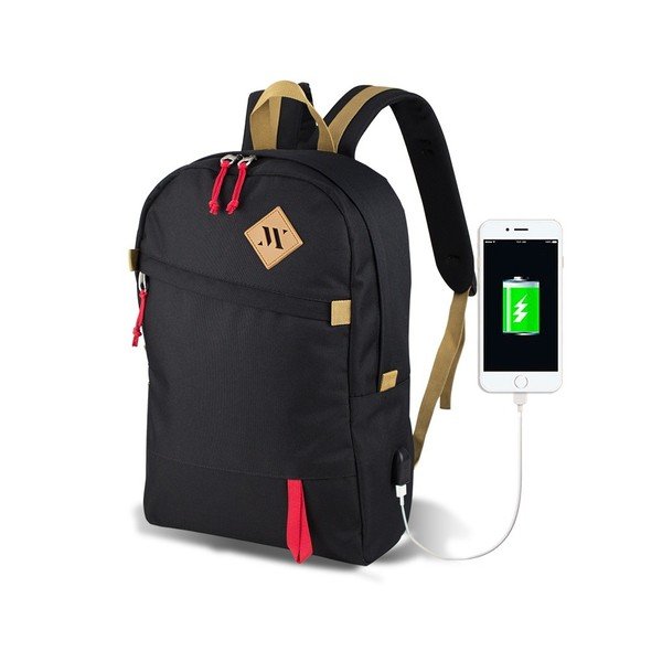 Čierny batoh s USB portom My Valice FREEDOM Smart Bag