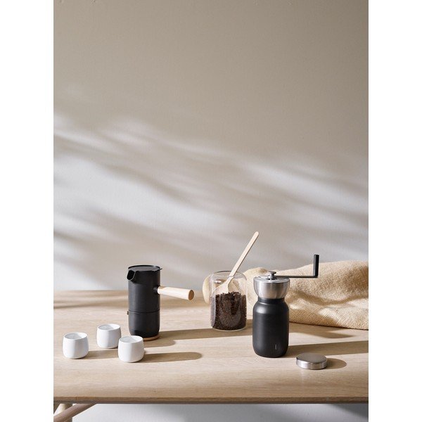Čierna moka kanvička z nehrdzavejúcej ocele 250 ml Collar – Stelton-image-3
