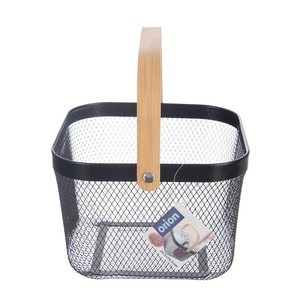 Drôtený kovový košík 24,5x24,5x30 cm Radka – Orion-image-2