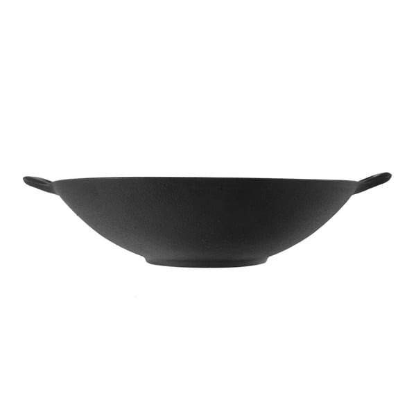 Wok liatinová panvica ø 30 cm Litina – Orion-image-4