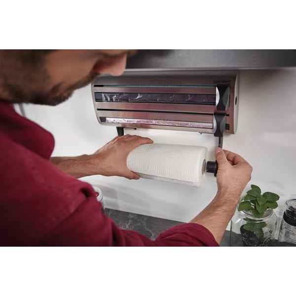 Nástenný držiak na kuchynské role a potravinové fólie LEIFHEIT Parat Royal-image-4