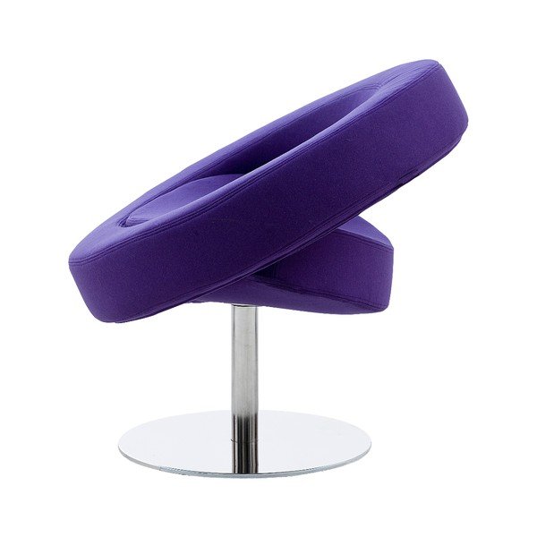 Fialové kreslo Softline Hello-image-2