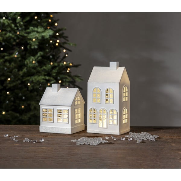 Biela svetelná dekorácia s vianočným motívom Winter – Star Trading-image-2