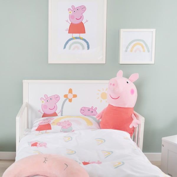 Biela detská posteľ 70x140 cm Peppa Pig – Roba-image-4