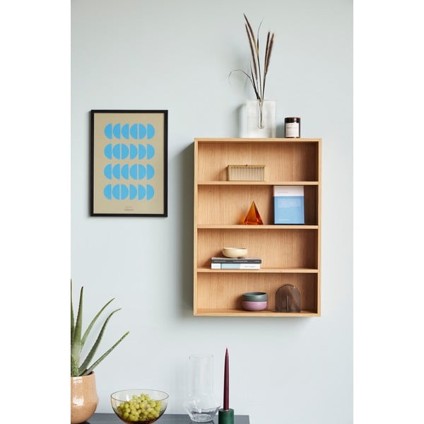 Poschodová polica z dubového dreva Cubbie - Hübsch-image-1