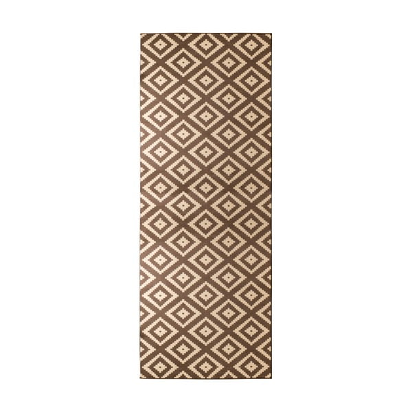 Hnedý koberec behúne 80x300 cm Diamond – Hanse Home