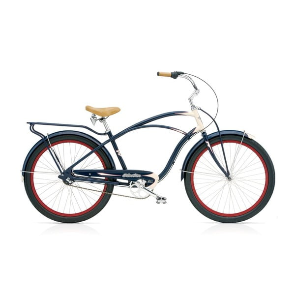 Pánsky bicykel Super Deluxe 3i Navy/Cream