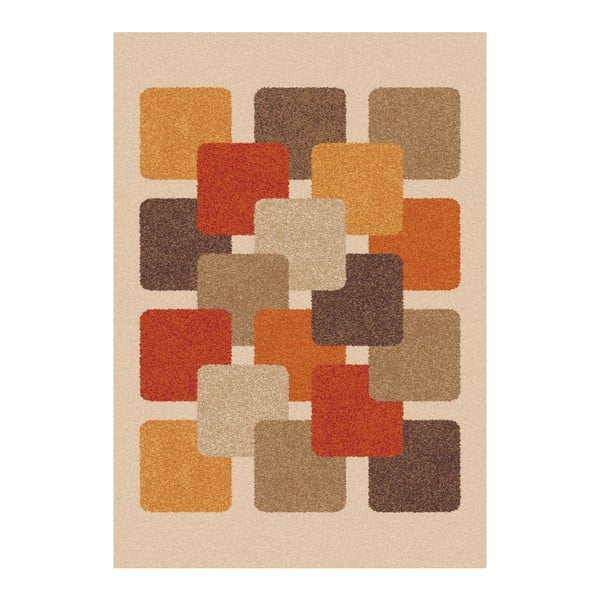 Hnedo-béžový koberec Universal Boras, 67 × 250 cm