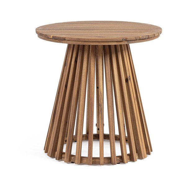 Okrúhly záhradný stolík z masívu akácie ø 50 cm Rodano – Bizzotto