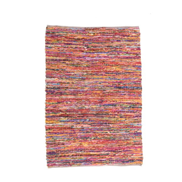 Farebný koberec z bavlny a juty InArt, 120 x 180 cm