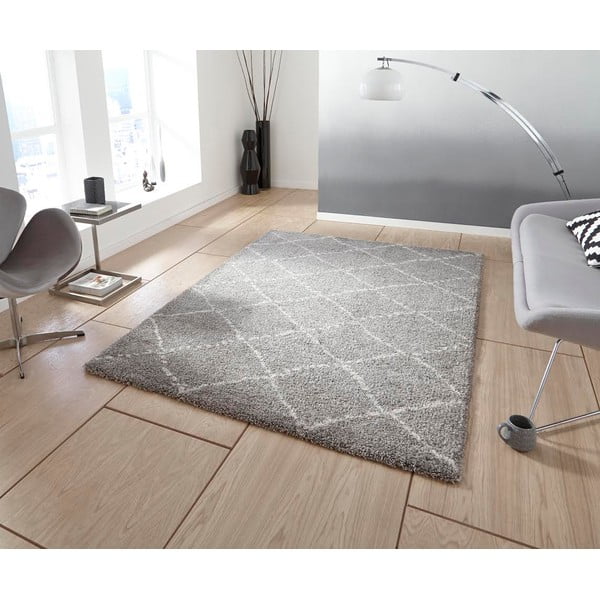 Sivý koberec Think Rugs Royal Nomadic, 120 × 170 cm-image-1