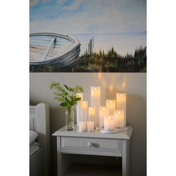 LED sviečky v súprave 3 ks (výška  15 cm) Sara – Sirius-image-2