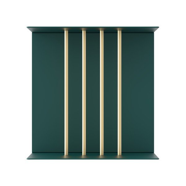 Tmavozelená kovová polica Teaser – UMAGE-image-3