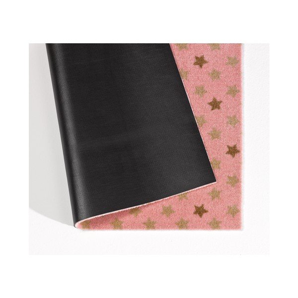 Ružová rohožka Zala Living Design Star Pink, 50 × 70 cm-image-1