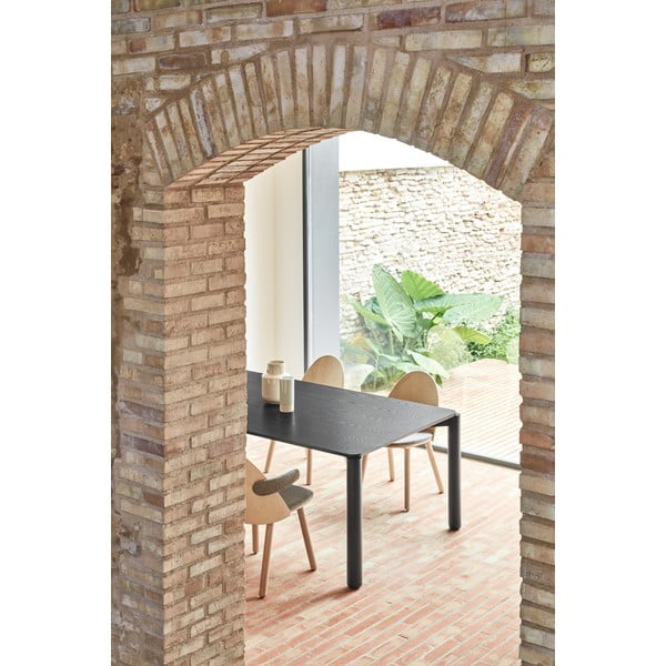 Čierny jedálenský stôl Teulat Atlas, 180 x 100 cm-image-3