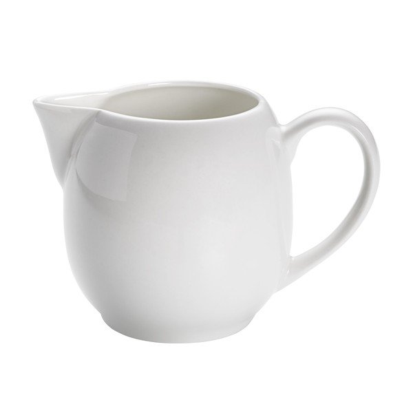 Biela porcelánová kanvička na mlieko 300 ml Basic – Maxwell & Williams