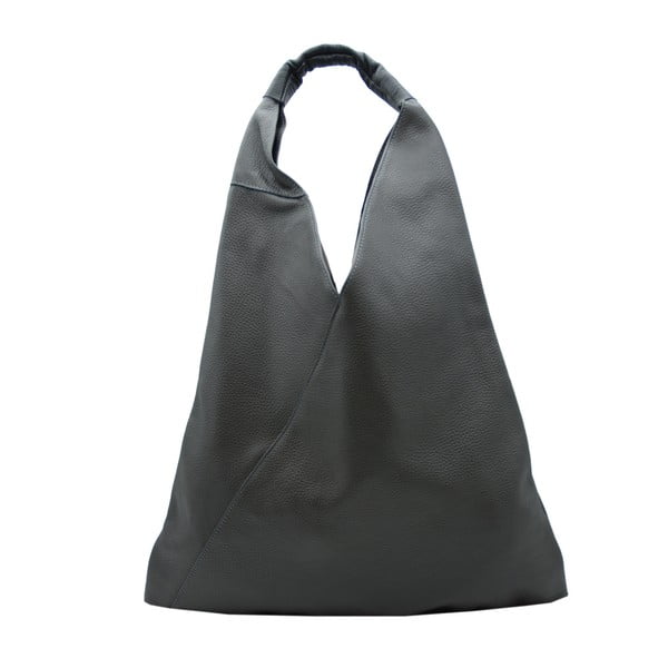 Tmavosivá kabelka z pravej kože Andrea Cardone Panna