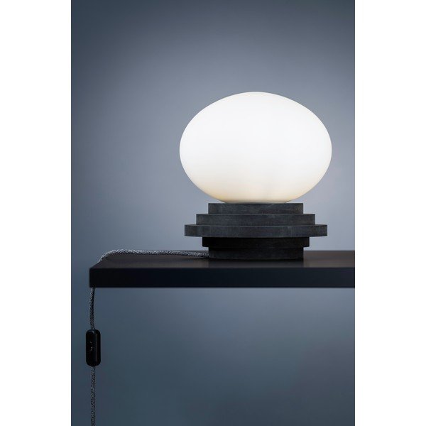 Bielo-sivá stolová lampa Amfi - Markslöjd-image-1
