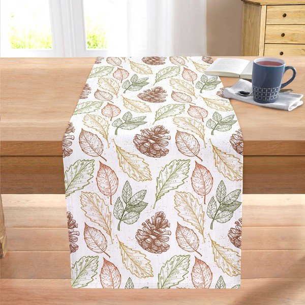 Behúň na stôl 40x130 cm Leaves Mix – Mila Home-image-1