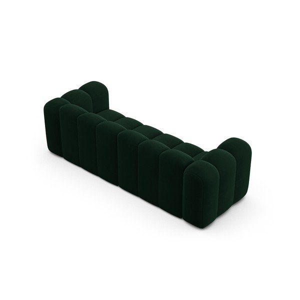 Tmavozelená pohovka 228 cm Lupine – Micadoni Home-image-2