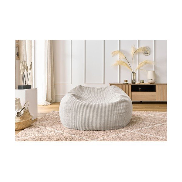 Krémový sedací vak Voltaire – Bobochic Paris-image-4