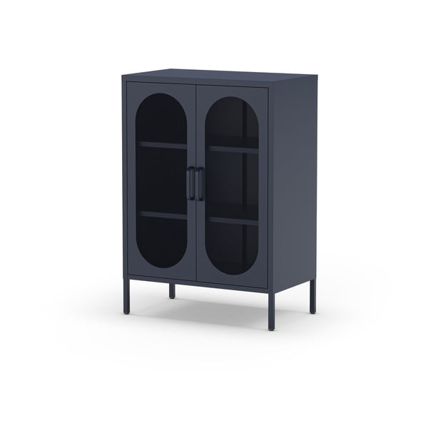 Tmavomodrá skrinka 70x100 cm Diora – Marckeric-image-2