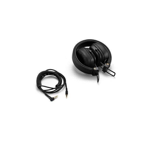 Čierne Bluetooth slúchadlá Marshall Major III-image-2