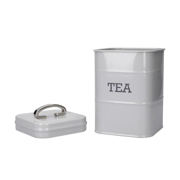 Oceľová dóza na sypaný čaj Living Nostalgia – Kitchen Craft-image-3