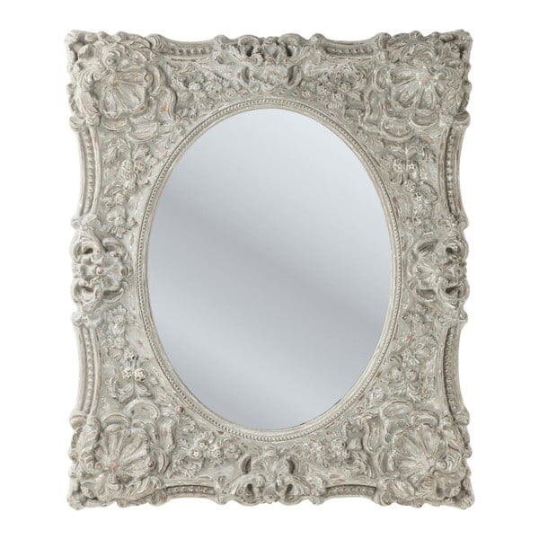 Sivé nástenné zrkadlo Kare Design Royal, 120 x 102 cm