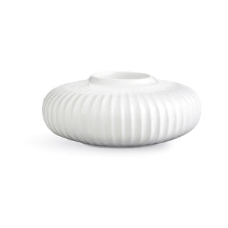 Biely porcelánový svietnik na čajové sviečky Kähler Design Hammershoi, ⌀ 13 cm