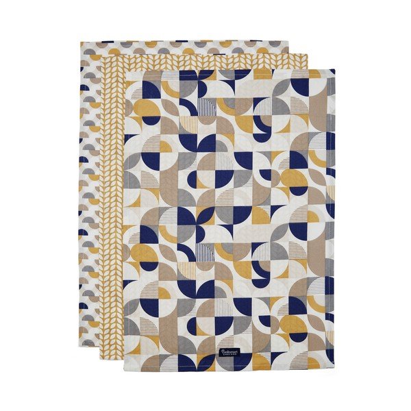 Bavlnené utierky v súprave 3 ks 45x65 cm Bauhaus - Cooksmart ®-image-2