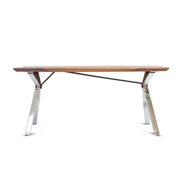 Jedálenský stôl s doskou z orechového dreva Charlie Pommier Serious, 200 × 100 cm