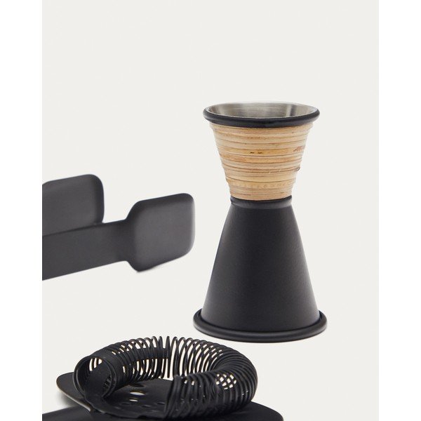 Set na prípravu koktailov z nehrdzavejúcej ocele Shai – Kave Home-image-2