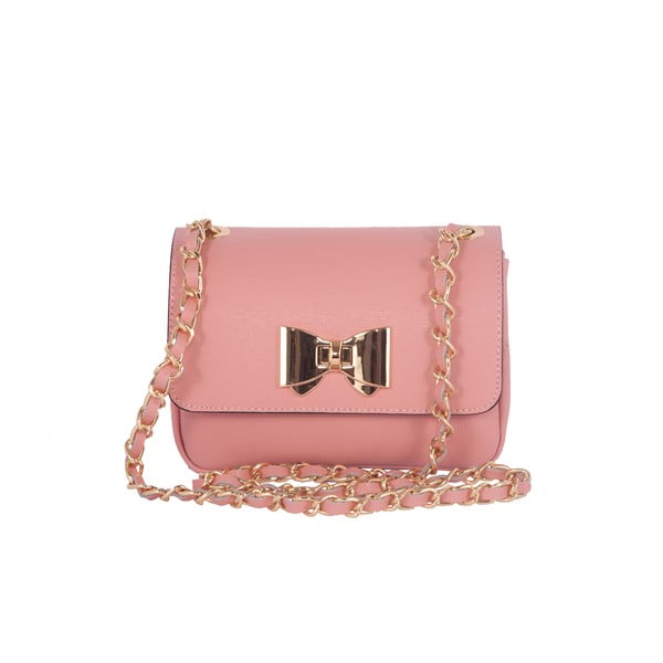 Kožená kabelka Andrea Cardone 2020 Pink
